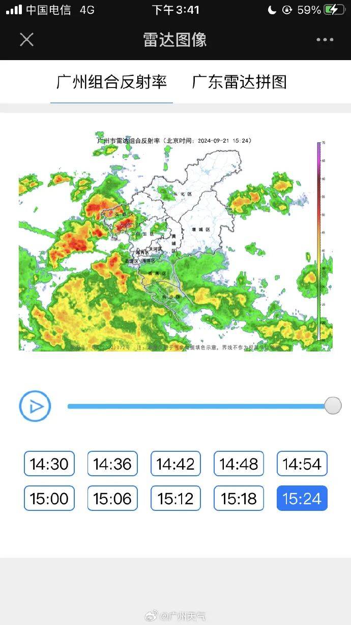 七天天气预报丨科普：雷达图怎么看
